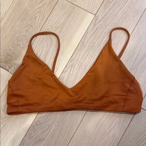Left On Friday Sunday  Bikini Top - Size XL - Color Bronze